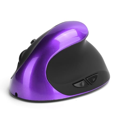 Souris sans fil verticale ergonomique 1600 DPI 6 touches pour ordinateur de bureau