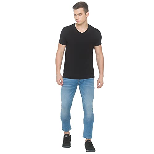 Image of Spykar Men's Tapered Fit Jeans