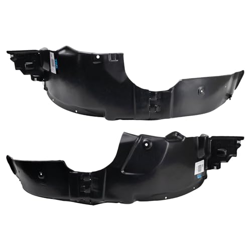 Image of TRQ Inner Fender Liner Set Compatible with 2016-2019 Chevrolet Spark GM1248294 GM1249294