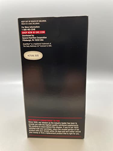 Gnc Mens Arginmax, Sexual Health Formula For Men - 180 Caplets #TOP5