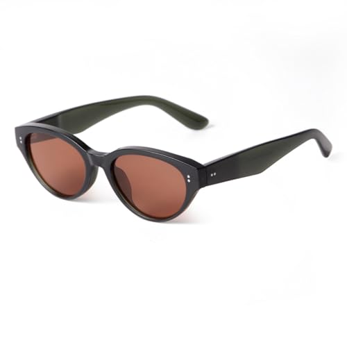 Lunettes de soleil vintage chat transparentes rétro chic femme