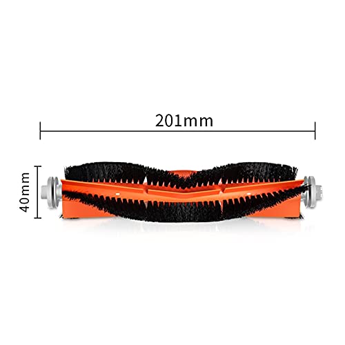 Main Brush Spare Parts Replacement Main Brush Cover Accessories Fit for Xiaomi Fit for Mijia 1C STYTJ01ZHM Dreame F9 Vacuum Cleaner Parts(Main Brush Cover)