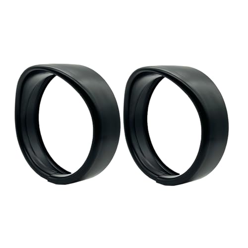Anillo de faro de 7 pulgadas y luces antiniebla de 4.5 para moto custom negro