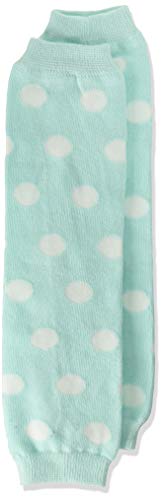 juDanzy Baby Girls and Toddler Aqua Blue Polka Dot Leg Warmers