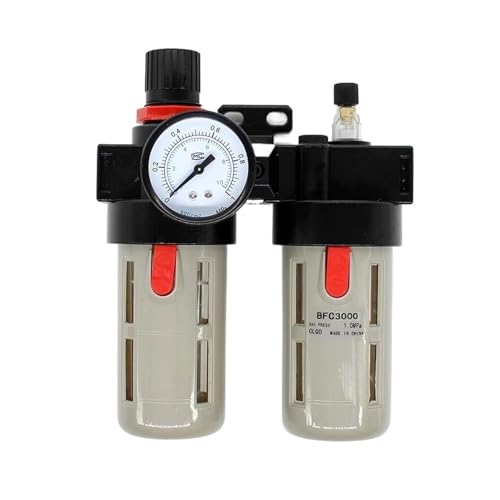 Régulateur BFC3000 G3/8 pour filtration et lubrification d'air comprimé
