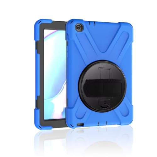 Housse pour Samsung Galaxy Tab A 8" 2019 SM-P200 P205 HDWA Antichoc Bleue pour Tablette