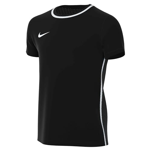 Nike DF Park26 SS T-Shirt per Bambini Black/White/White 12/13 Anni