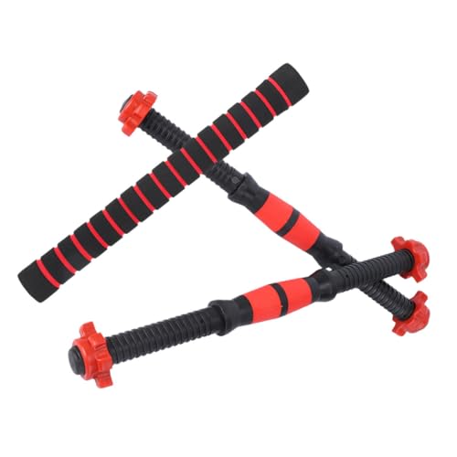 Barre de raccordement pour haltères Alipis en acier et mousse pour musculation