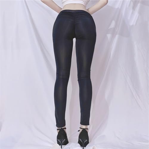 Leggings transparentes para mujer, mallas finas y transparentes para mujer, pantalones de yoga con panel de malla ultra elástico, leggings de entrenamiento sexy, ropa deportiva para todas las