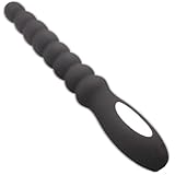 BDSMYEE Wiederaufladbarer Analkugeln Analvibrator mit 10 Vibrationsmodi, Analplug für Prostata-Massage, Analperlen für Männer Frauen Paare SM Sexspielzeug (Schwarz)