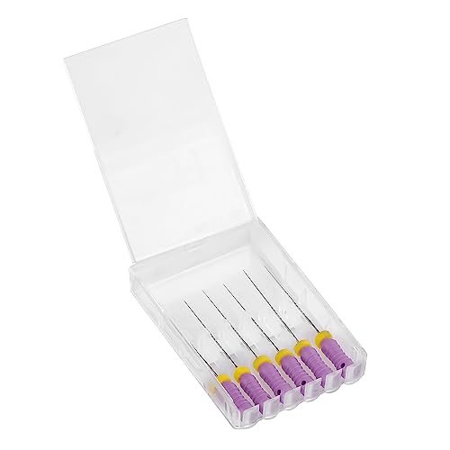 Xux 6Pcs/Pack Endo H-File 21Mm/25Mm Hand Use Stainless Steel Endodontic Files #10 Endo Rotary Files thumb #3