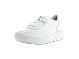 Paul Green 4946 Damen, Frauen Sneaker,Sneaker,Low-Top Sneaker,Halbschuh,Strassenschuh,Schnürer,Schnürschuh,Sportschuh,Plateau-Sohle,Freizeit,WHITE (Weiß)