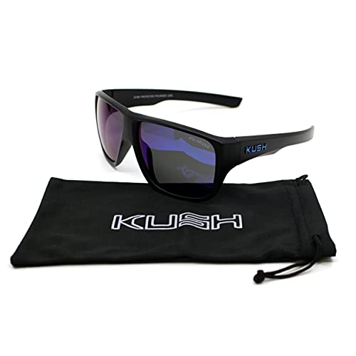 Polarized Kush Mirror Lens Sport Warp Oversize Mens Sunglasses2