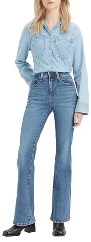 Levi's 726 High Rise Flare Jeans Femme Blue Wave Mid 29W / 30L