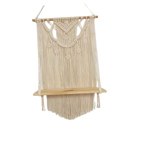 Étagère murale bohème artisanale en coton, le cadeau de mariage idéal