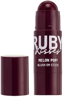 Kiss - Rk Melon Pop Stick Blush Mbs04B Plum Pop