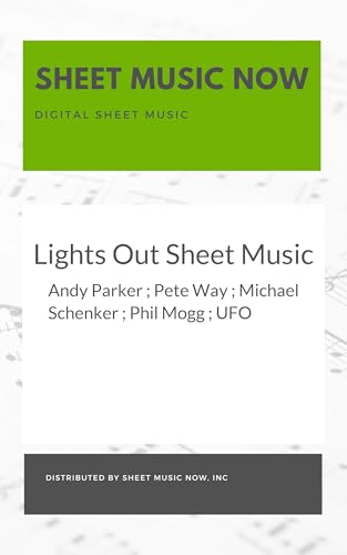 Lights Out Sheet Music (English Edition)