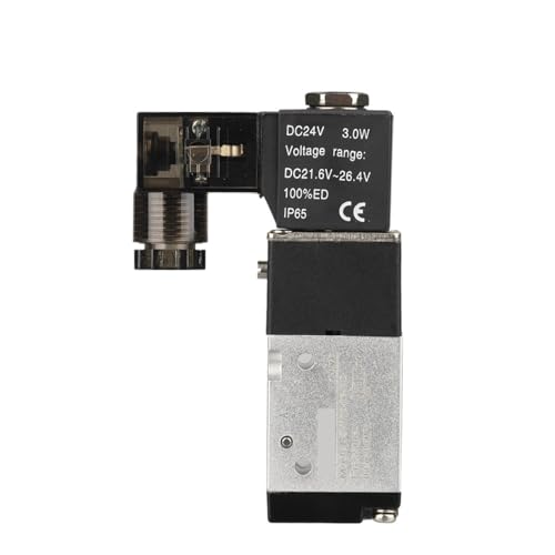 Électrovanne 12V 1/8 de commande d'air pour circuit CVC et plomberie domestique - 6