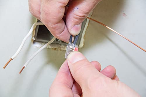 Gardner Bender 19-Pc2 Pushgard 2-Port Push-In Wire Connectors, 22-12 Awg Solid, 10 Pk, Red #TOP4