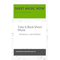 Take It Back Sheet Music