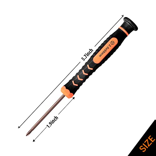 Triwing Screwdriver Set, Teckman 4 In 1 Tripoint Screwdriers Repair Kit With 2.0 2.5 3.0 Triwing And Ph00 Phillips Screwdrivers For Nintendo Wii/Gameboy Advance/Gamecube/Switch/Joycon/Ds/3Ds/Nds/Dsi #TOP2