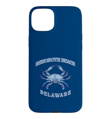 Rehoboth Beach �f���E�F�A �u���[�N�j �V�[�t�[�h ���o�[�Y ���B���e�[�W �X�}�z�P�[�X iPhone 15 Plus �p