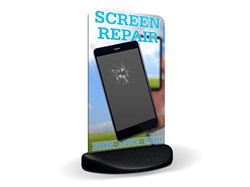 Screen Repair Here Ecoflex 2 Pavement Sign MEGA Listing Outdoor Street Advertising Display… — image 1