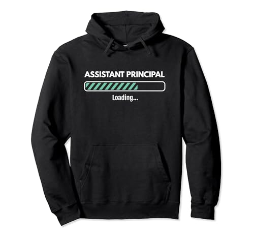 Assistant Principal Loading Studying School Pullover Hoodie