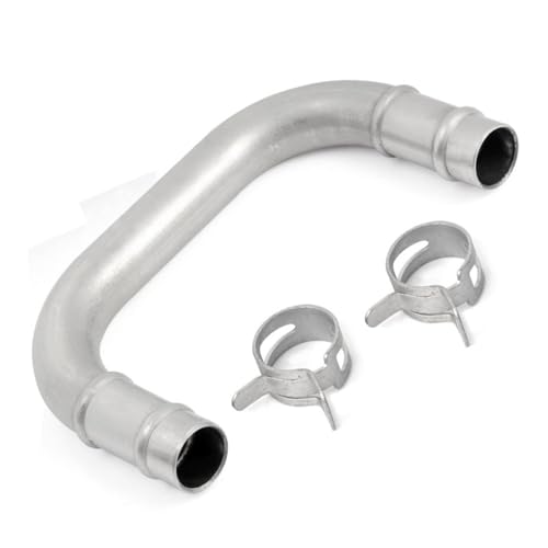 Abrazadera y tubo de cruce colector Banshee 350 para solucionar tirones en admisiones YFZ350 gastadas