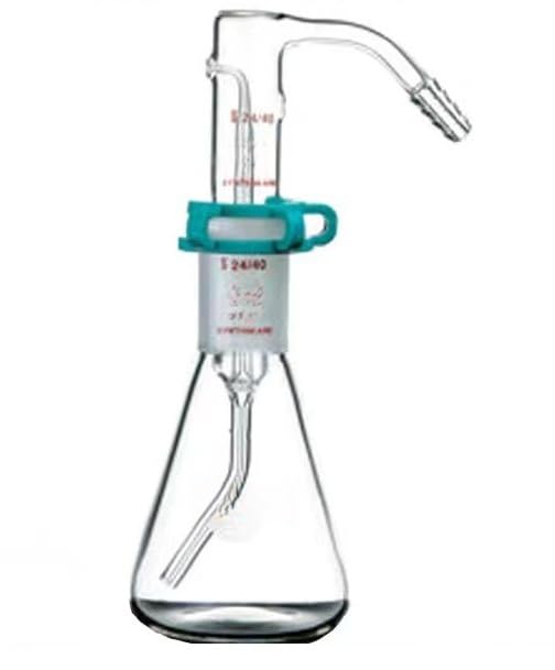 matraz de laboratorio, Botella triangular en aerosol for cromatografía en capa fina de vidrio de borosilicato de 125/250mL, junta 24/40(250mL-A214250)