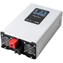 Pure Sine Wave Inverter 5000W 6000W 8000W Power Converter L+C+D Display DC12V,24V,48V,60V,72V,96V to AC 220V 110V Voltage Solar Power Car Inverter Universal6000W