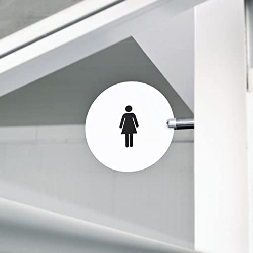 Panneau toilettes pour bureau et commerce avec support mural