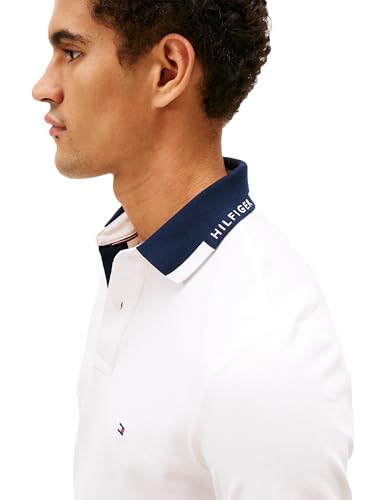 Polo Tommy Hilfiger para Hombre de Manga Corta, Ajuste Regular con Detalle en Cuello Gráfico miniatura 2