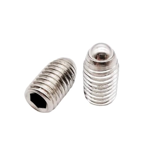 Perno prisionero hexagonal M3 de acero inoxidable 304 con bola de resorte