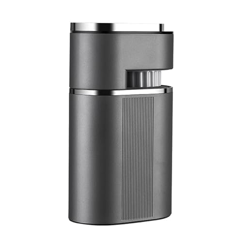 Walmeck Portátil Máquina 9 Bar Extracción De Presión Doble Preparación Pantalla Táctil Gris 600W 150ml (Enchufe europeo)