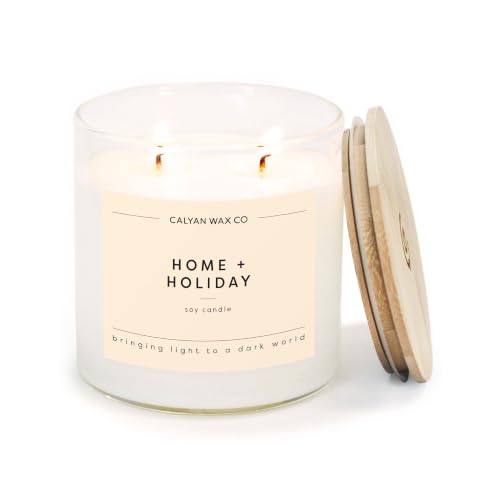 Calyan Wax Co. Home & Holiday 2 Wick Scented Candle - 37 Hour Burn