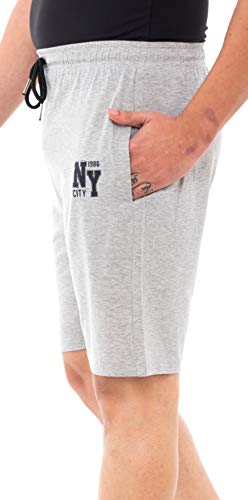 Image of Epoxy Men's Combo Shorts Pack - Sports, Gym, and Bermuda Shorts for Men - Pack of 2 - Cotton Fabric, Zipper Pocket, and Stylish Design - Summer Wear and Fitness Essentials