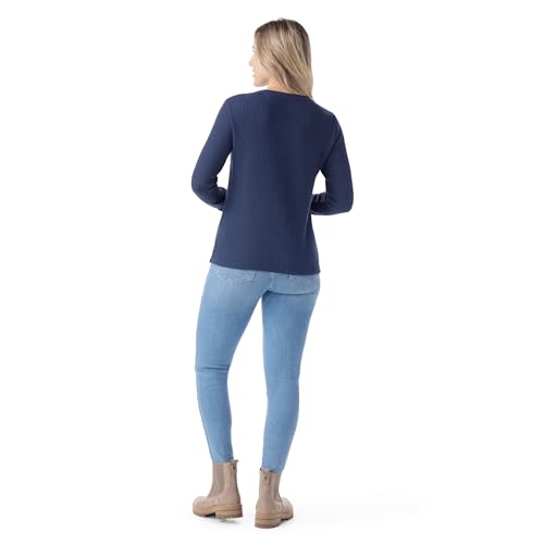 Smartwool Women's Waffle Long Sleeve Henley2