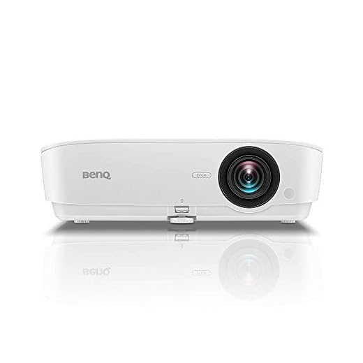 BenQ MS535P SVGA Business and Classroom Projector | DLP | 3600 Lumens Brightness | Upto 15,000 Lamp Life | Dual HDMI | in-Built Speaker | Keystone Correction | Simple Setup | SmartEco Technology