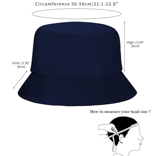 Image of Rosoz 1 & 2 Pack Bucket Hat for Women Men Summer Travel Beach Sun Hat Outdoor Cap Unisex Bucket Hats