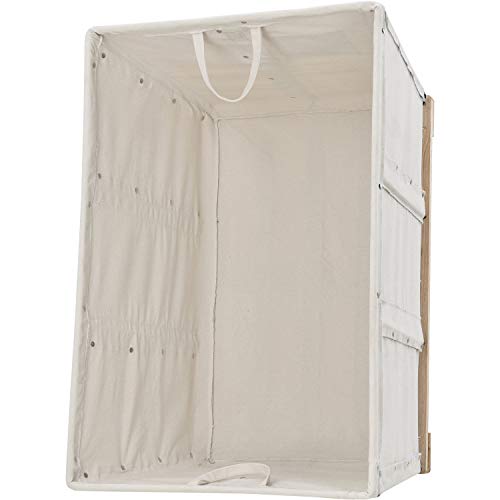 Carretilla con cesto de lona 20 bushel 48L x 32W x 36H miniatura 4