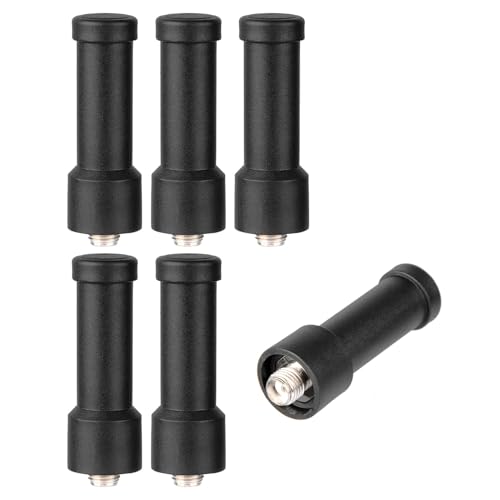 UHF 400-470MHz Two Way Radio Antenna Replacement Walkie Talkie SMA Female Short Antenna Compatiable with BaoFeng BF-F8HP BF-888S UV-5R AR-5RM H-777S Kenwood FRS Two Way Radio(6 Pack)