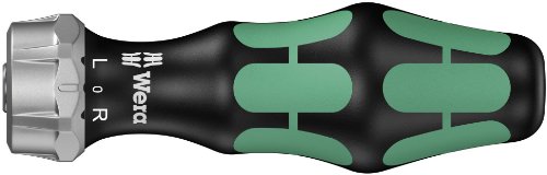 🛒 Crazy Deals Wera 05002901001 Kraftform Kompakt Vario RA Ratcheting Screwdriver, Head, Blade Length