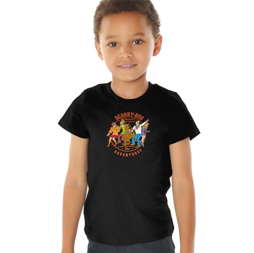 Popfunk Scooby Doo! Scooby Adventures Kids T-Shirt for Youth Toddler Boys and Girls