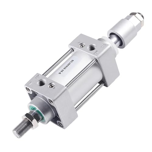 Cylindre pneumatique SCJ32 avec pistons réglables pour course fluide