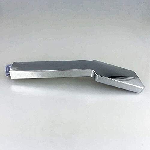 Pommeau de douche carré avec outils de fixation et support fixe