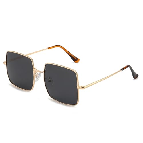 Lunettes de soleil polarisées grande monture tendance homme femme verres UV400