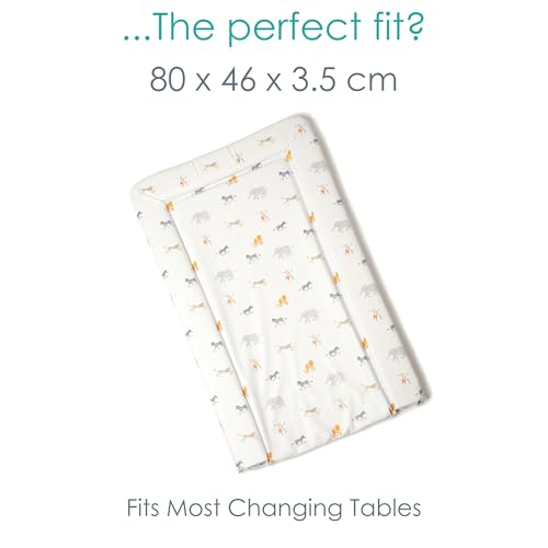 Clair de Lune Jungle Dreams Essentials Changing Mat 80 x 50 x 3cm - 2