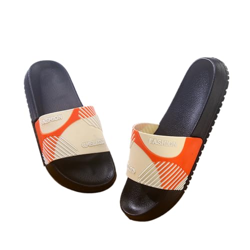 Premium Comfort Patch Stripe Yoga Mat EVA Sildes Sandals Summer Slippers For Men Indoor Outdoor Non Slip Footwear