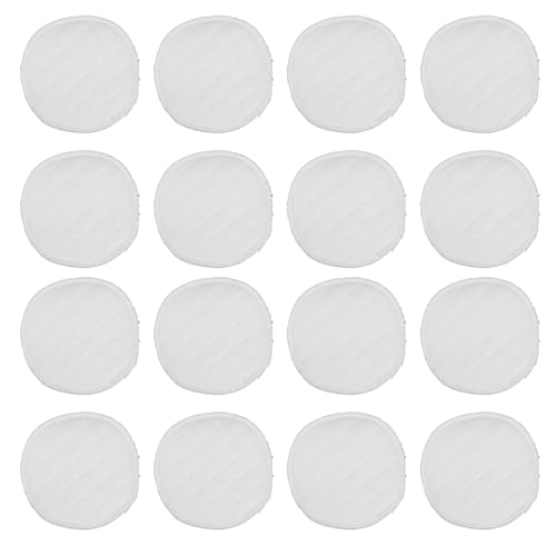 Coussinets d'allaitement réutilisables contre les fuites : lot de 20 protections coton 12 cm